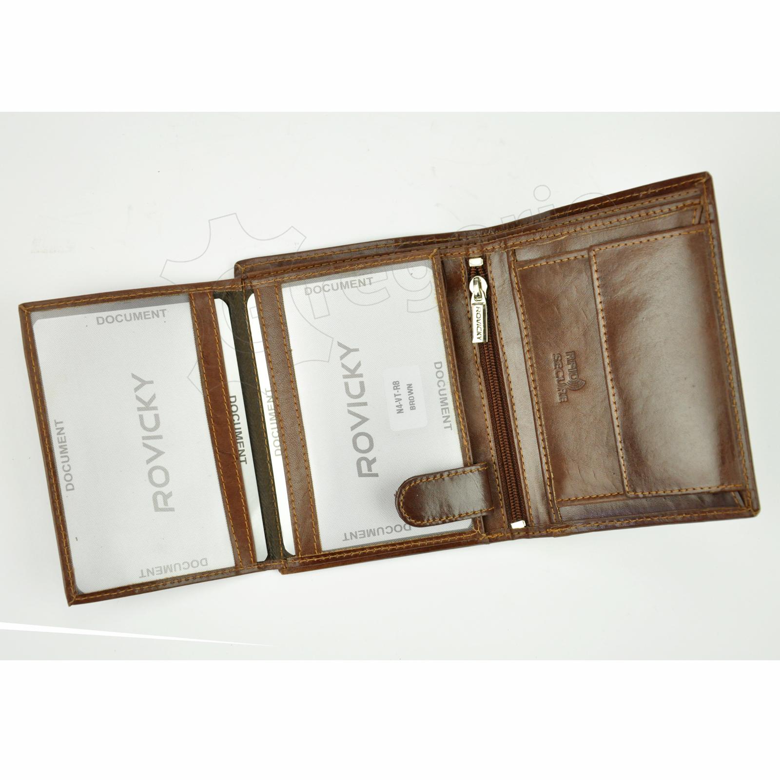 ROVICKY pánská peněženka N4-RVT-R8, Brown