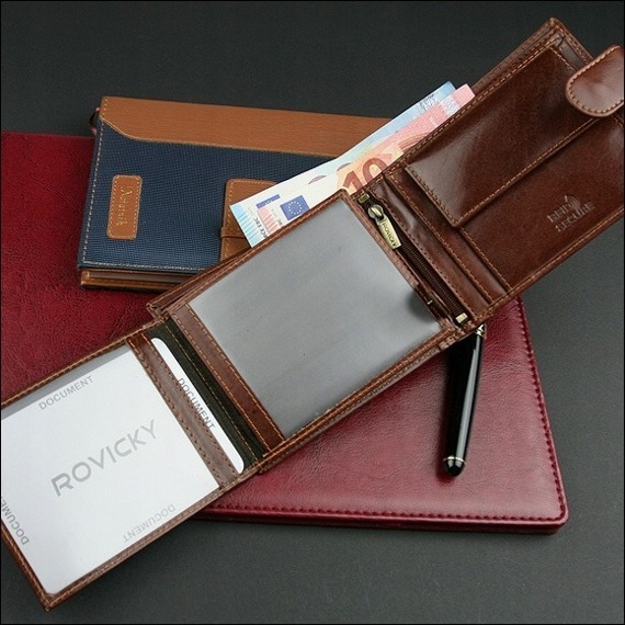 ROVICKY pánská peněženka RVT-N992L, Brown