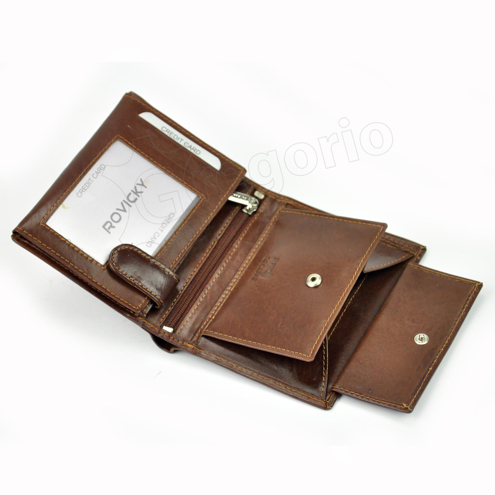 ROVICKY pánská peněženka N4-RVT-R8, Brown