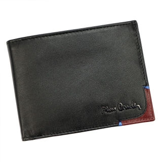 Pierre Cardin pánská peněženka TILAK75 8804, Black/Red