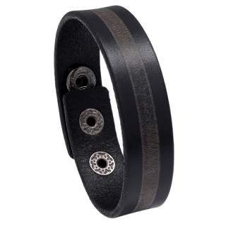 Kožený náramek Tacoma, Black