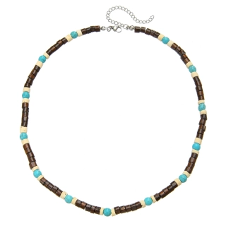 Pánský dřevěný náhrdelník Lucian